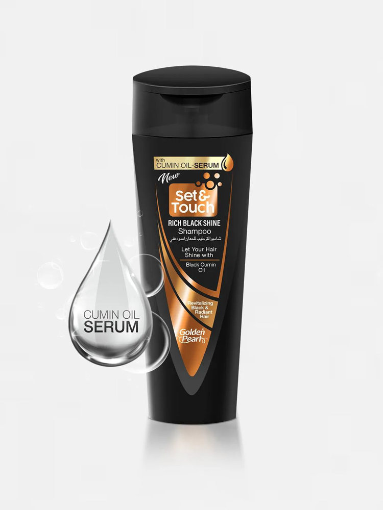 Picture of Golden Pearl Set & Touch Rich Black Shine Shampoo 75ML