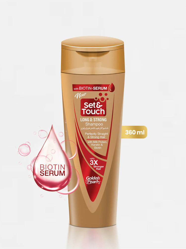 Picture of Golden Pearl Set & Touch Long & Strong Shampoo 360ML