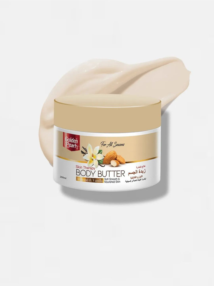 Picture of Golden Pearl Almond & Vanilla Body Butter 200ML