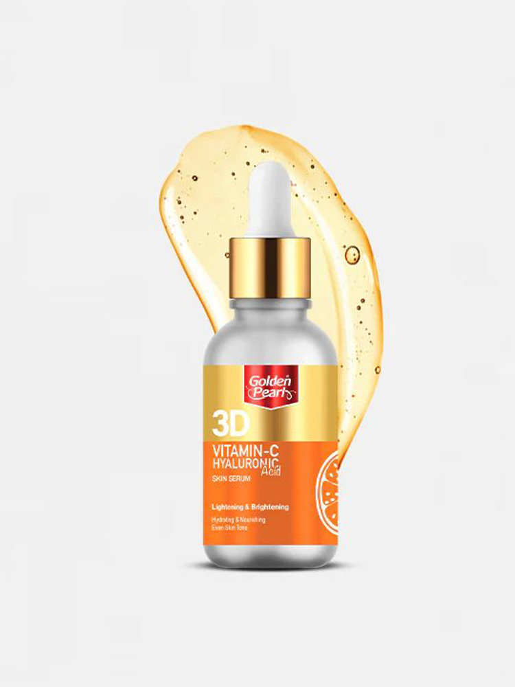Picture of Golden Pearl 3D Vitamin-C Hyaluronic Acid Skin Serum 10ML