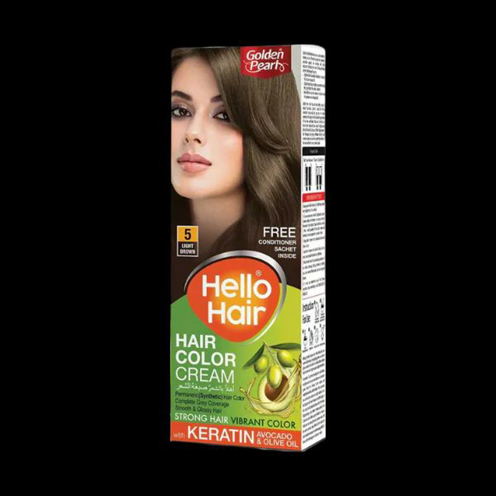 Picture of Golden Pearl Hello Hair Color 5 Light Brown