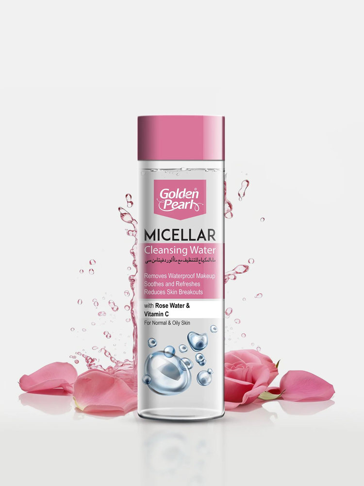 Picture of Golden Pearl Micellar Cleansing Water Rose & Vitamic C 150ML