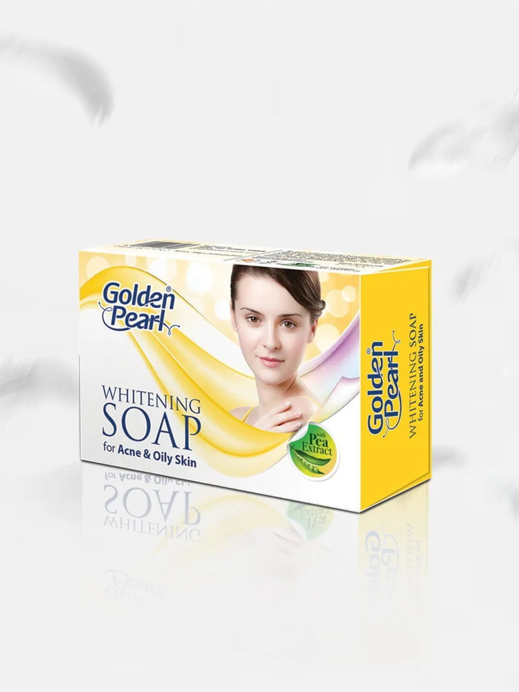 Picture of Golden Pearl Whitening Soap Acne & Oily Skin 100GM