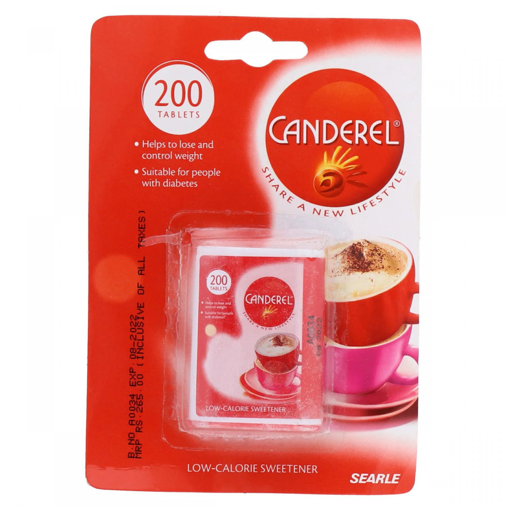 Picture of Canderel Low Calorie Sweetener 200Tablets