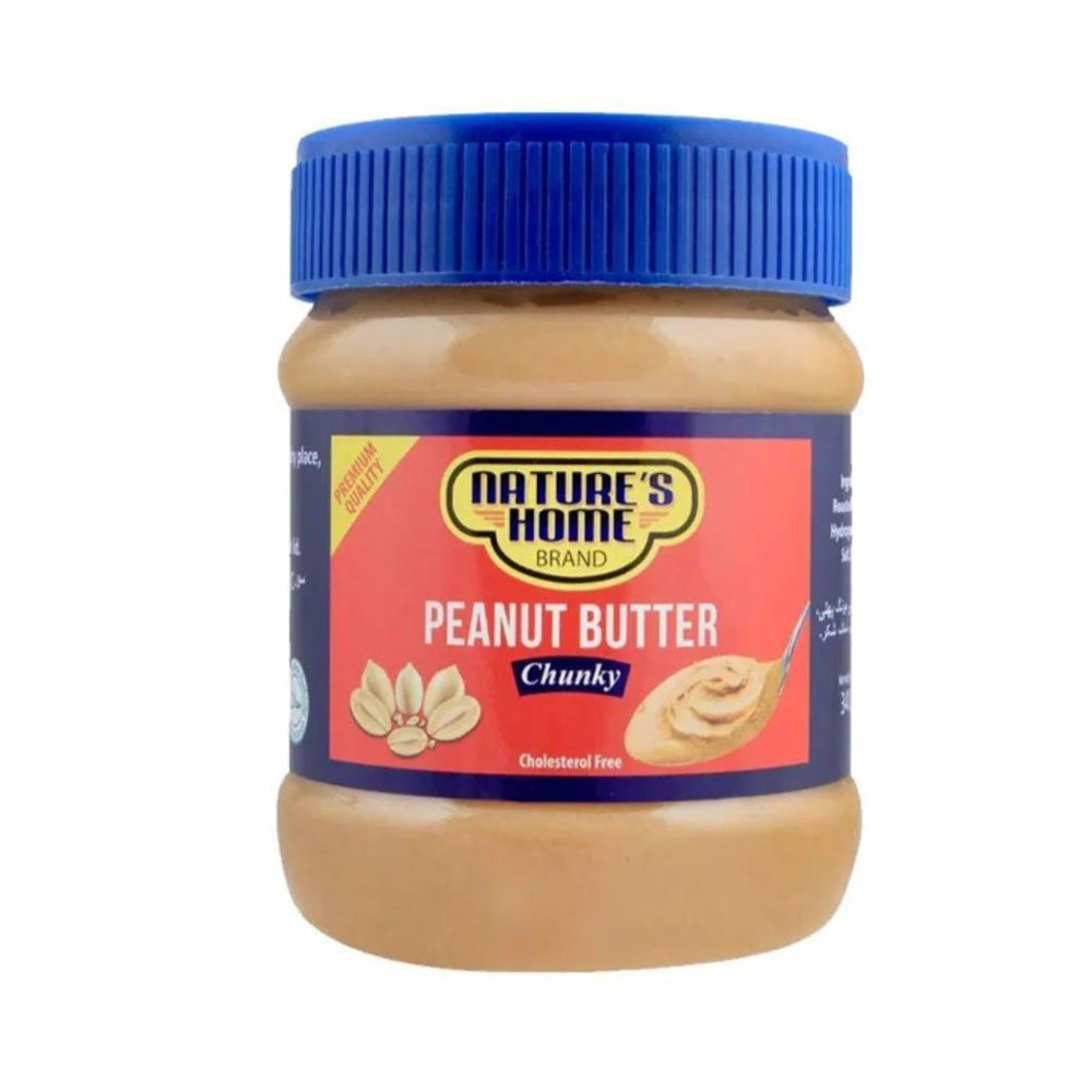 Picture of Nature's Home Peanut Butter Chunky 340GM