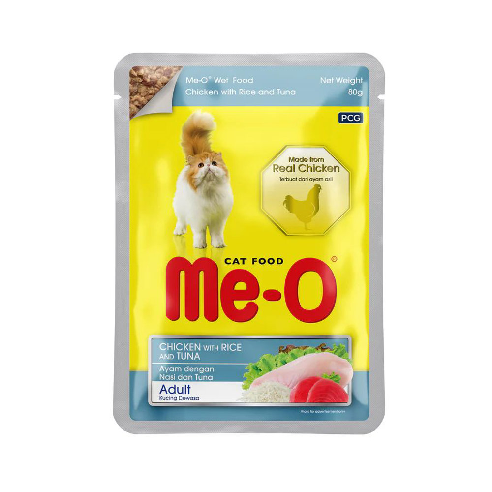 Picture of Me-O Cat Chicken With Rice & Carrot 80GM