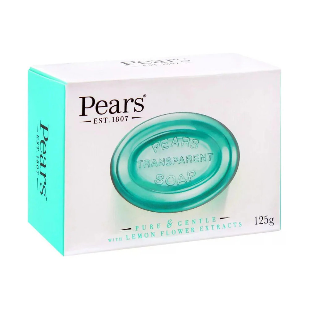 Picture of Pears Transparent Soap Lemon Flaower Extracts 125GM