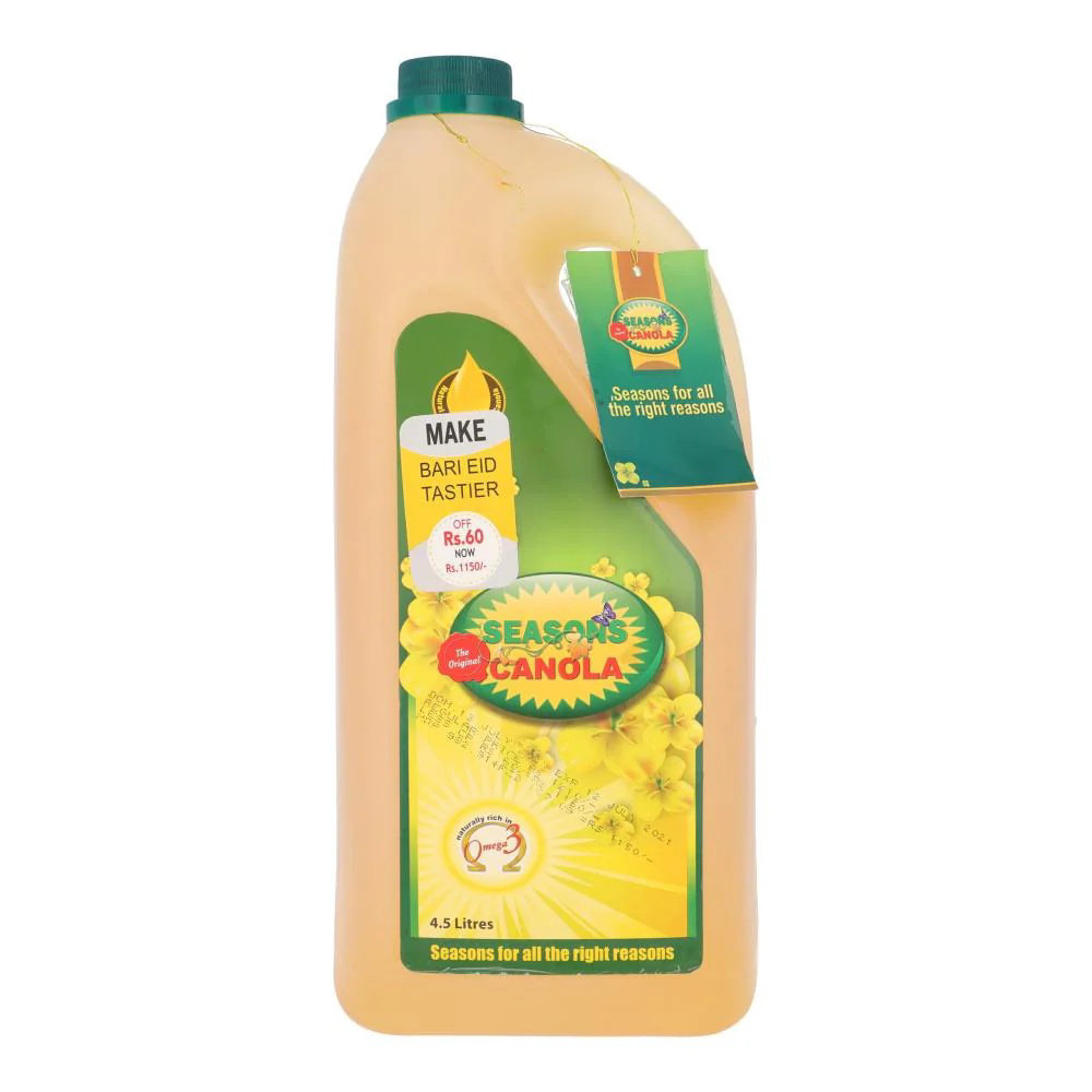 Picture of Season's Canola Oil 4.5Liter 