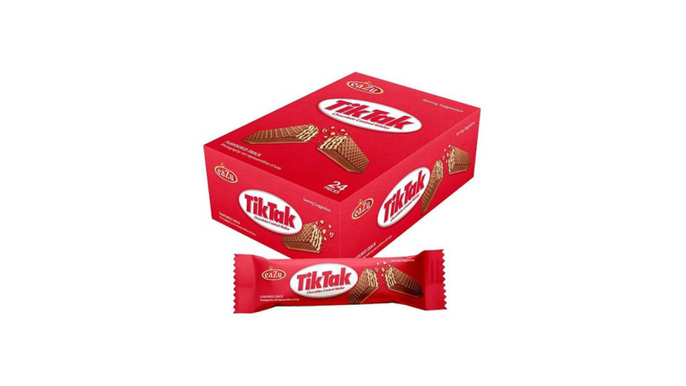 Picture of Eazu Tik Tak Chocolate Coated Wafer 18GM