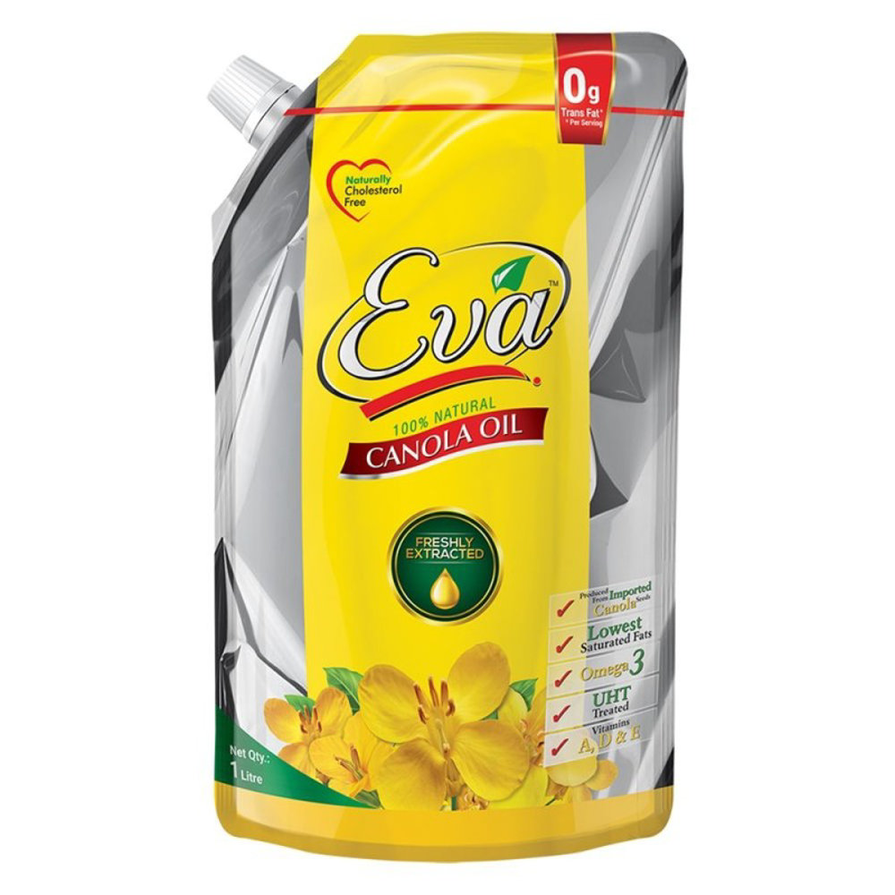 Picture of Eva Canola Oil Standup Pouch 1Litre