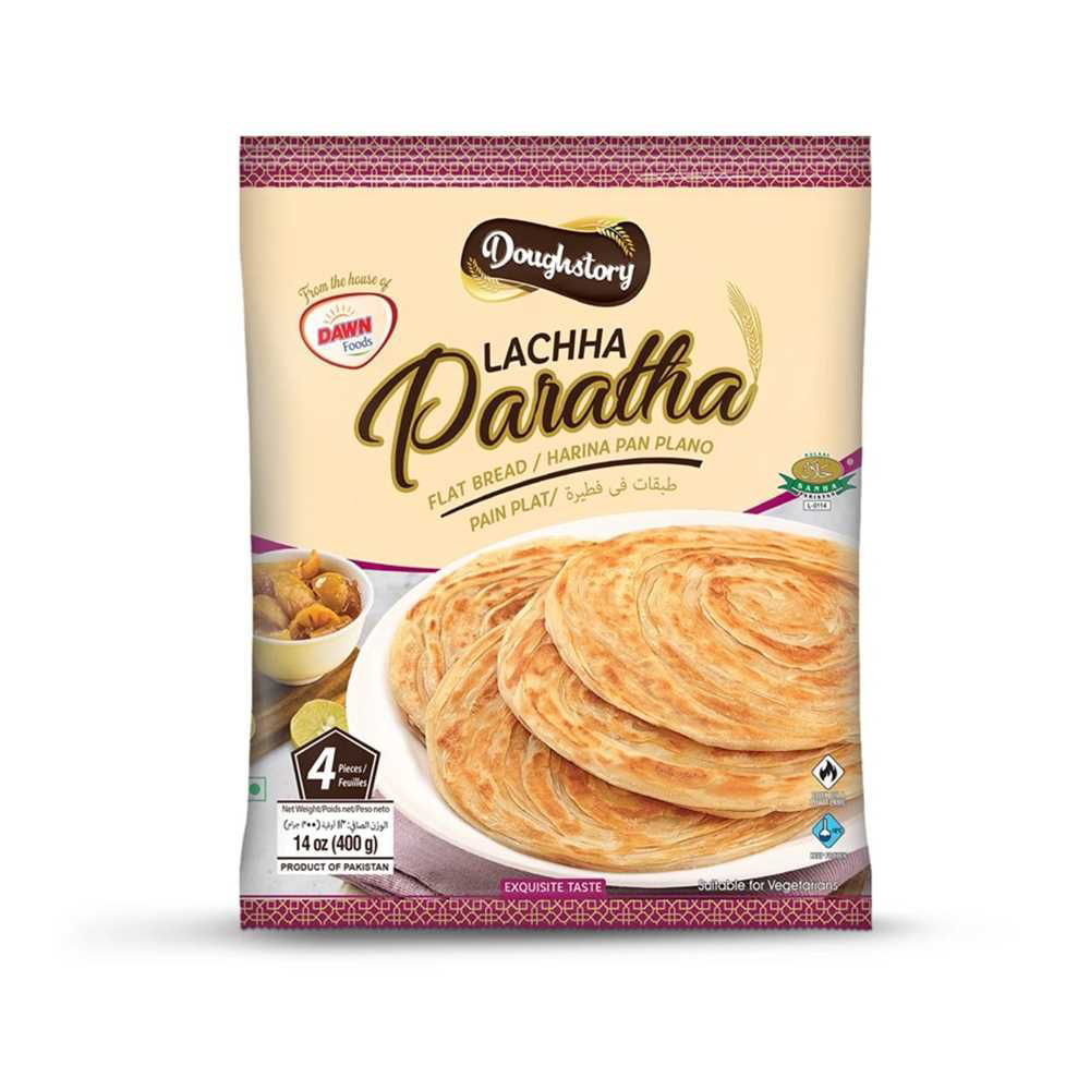 Picture of Dawn Food Lacha Paratha 4Pcs 400GM