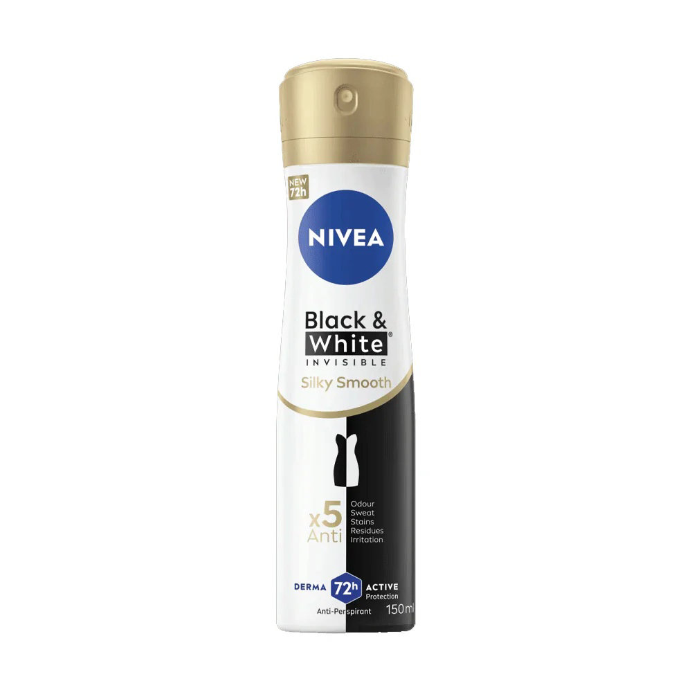 Picture of Nivea Black & White Invisible Silky Smooth Body Spray 150ML