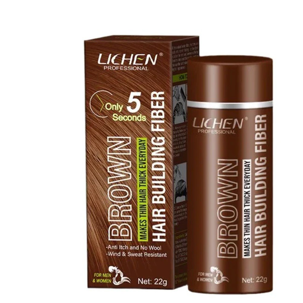 Picture of Lichen Hair Building Fiber Brown 22GM