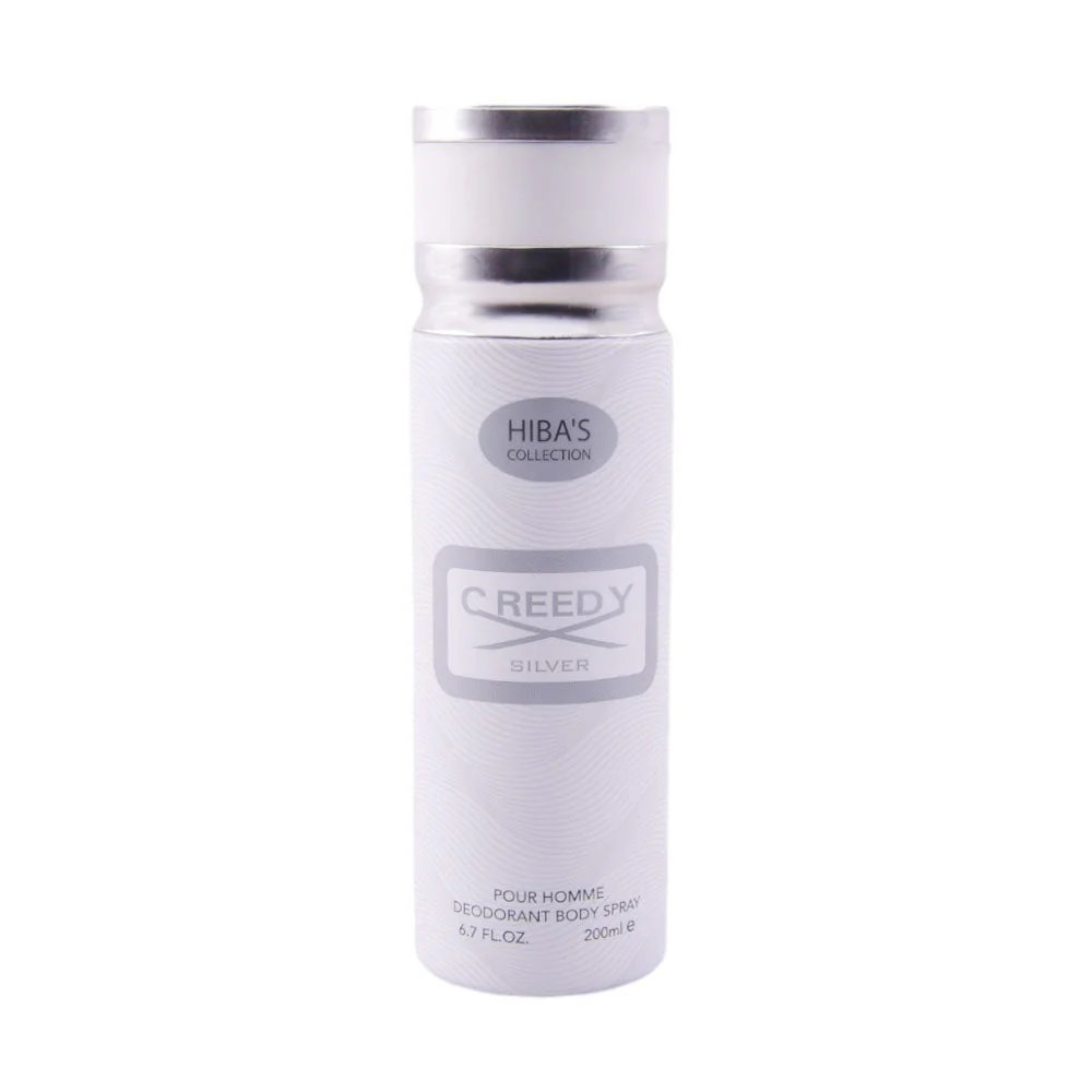 Picture of Hiba's Collection Creedy Silver For Men Body Spray 200ML