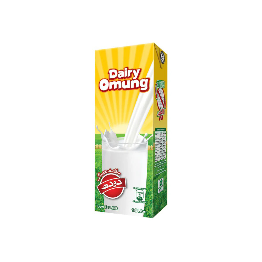 Picture of Dairy Omung Low Fat Milk 1.5Ltr
