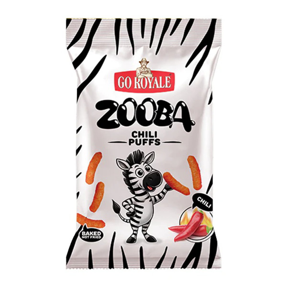 Picture of Go Royal Zooba Chili Puffs 54GM