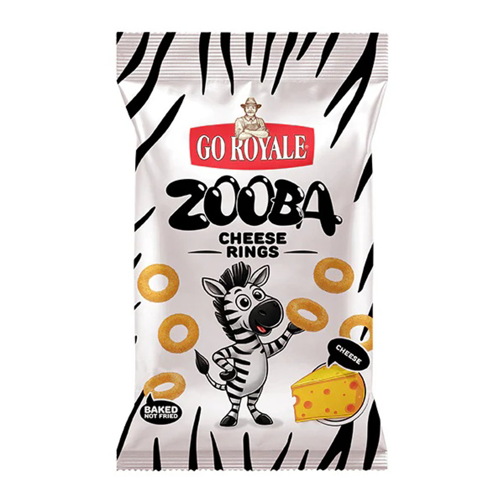 Picture of Go Royal Zooba Cheese Rings 52GM