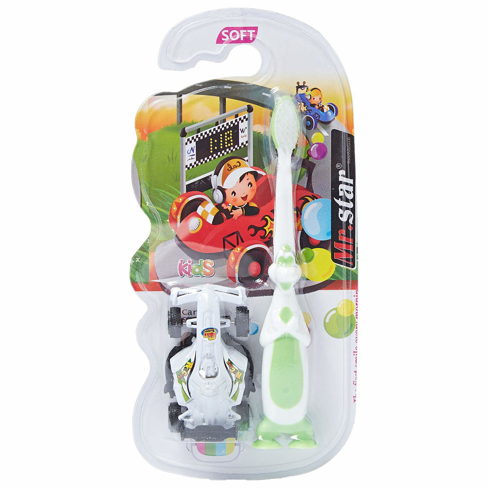 Picture of Mr.Star Kids Toothbrush Soft (Car)