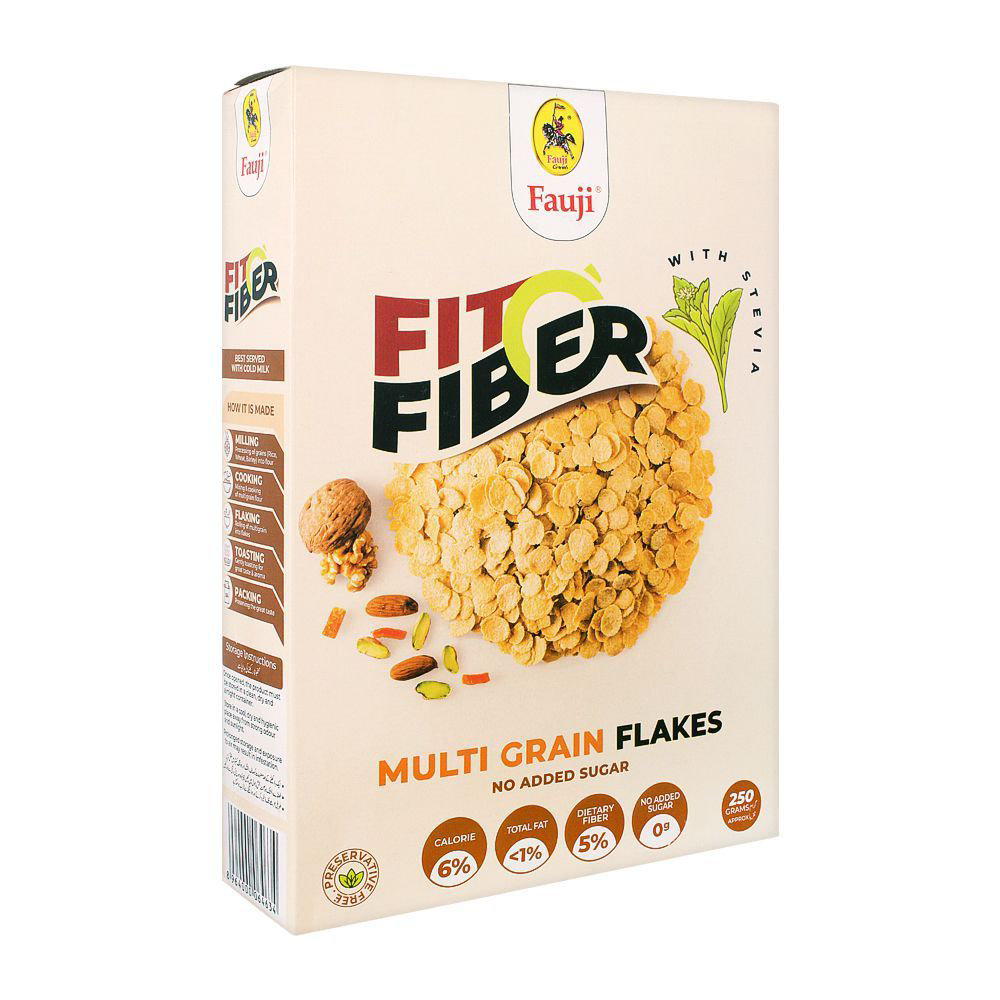 Picture of Fauji Fito Fiber Multi Grain Flakes 250GM