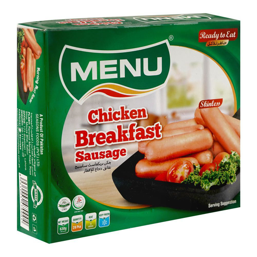 Picture of Menu Chicken Breakfast Sausages 630GM