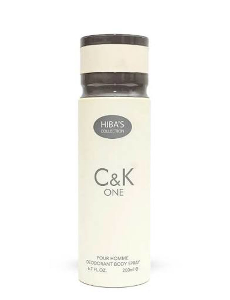 Picture of Hiba's Collection C&K One For Men Body Spray 200ML