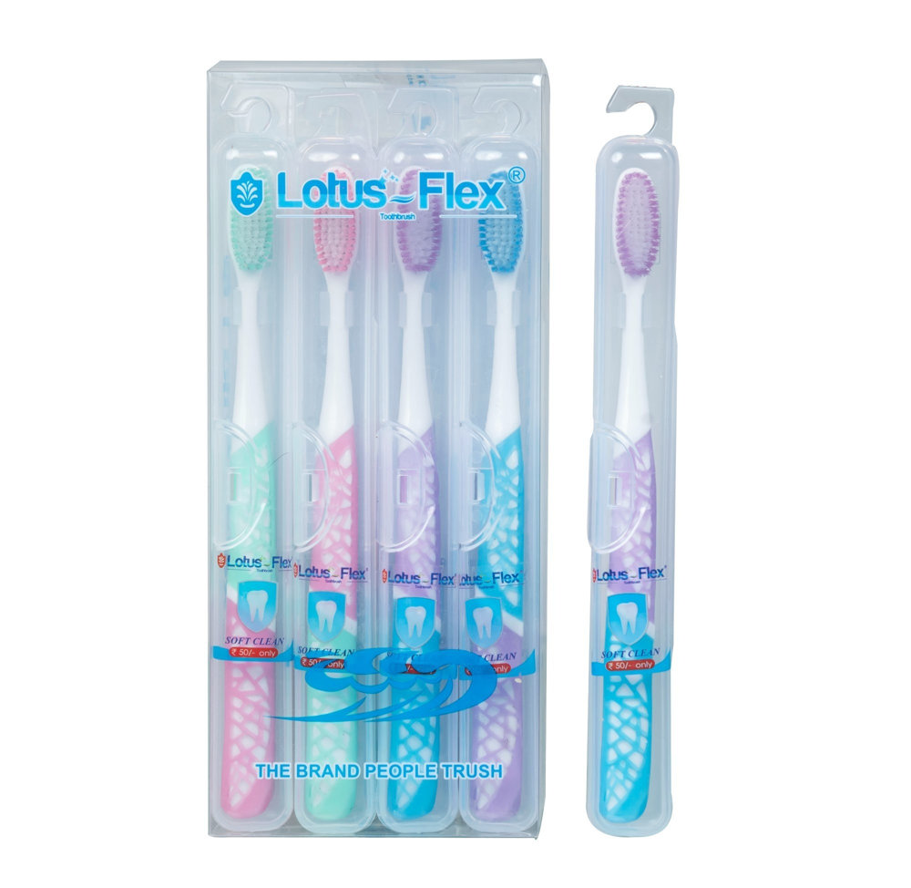 Picture of Lotus Soft Flexi Clean Toothbrush