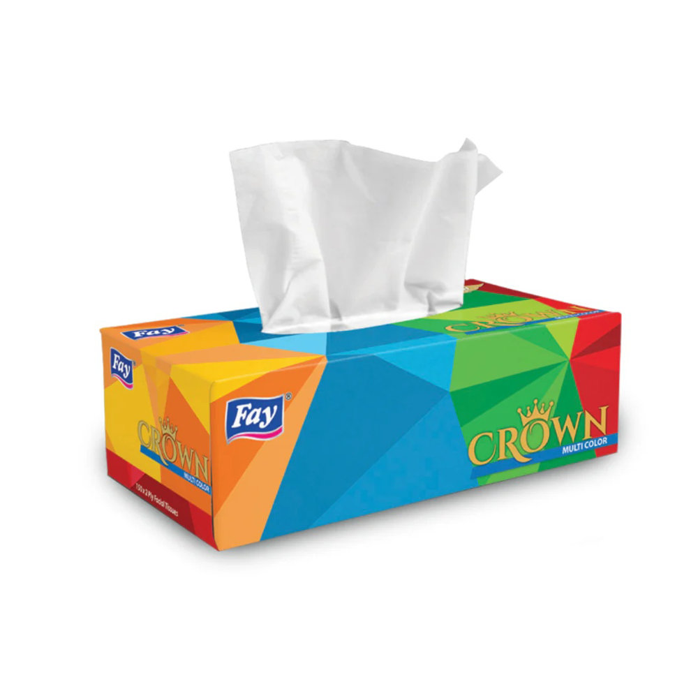 Picture of Fay Crown Multi Colour Tissue pack of 2