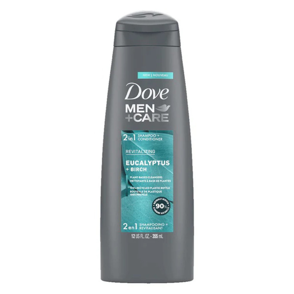 Picture of Dove Men Blue Eucalyptus Shampoo+Conditioner 603ML