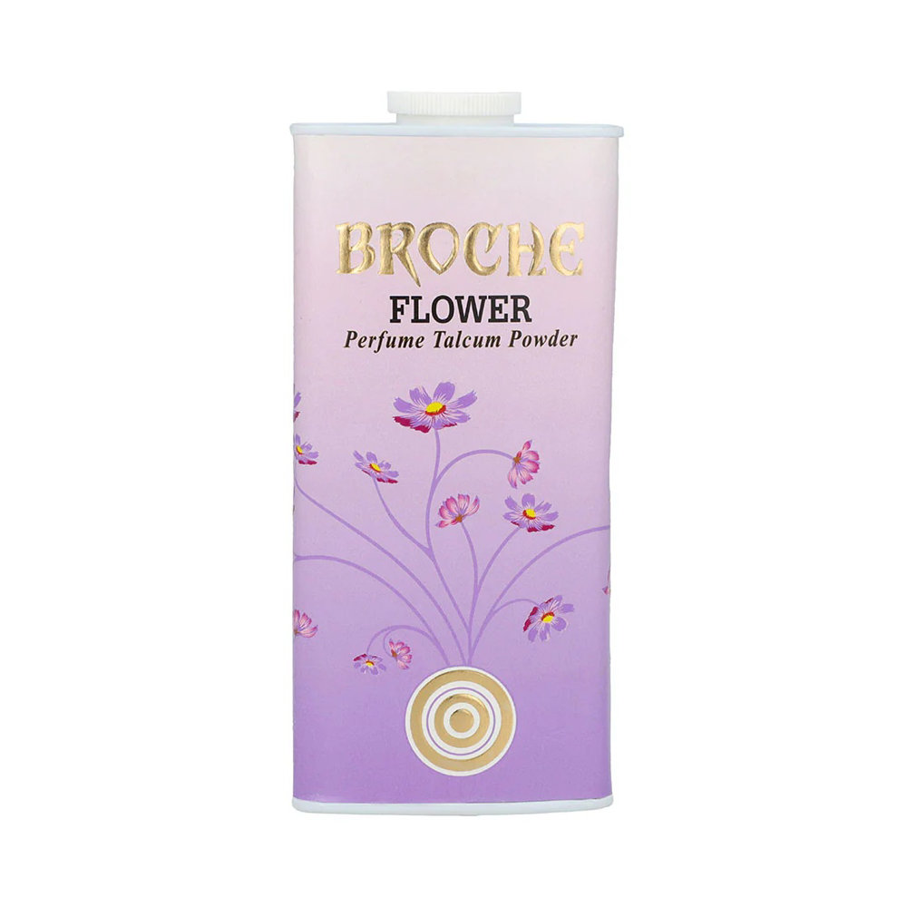 Picture of Broche Flower Talcum Powder 120GM