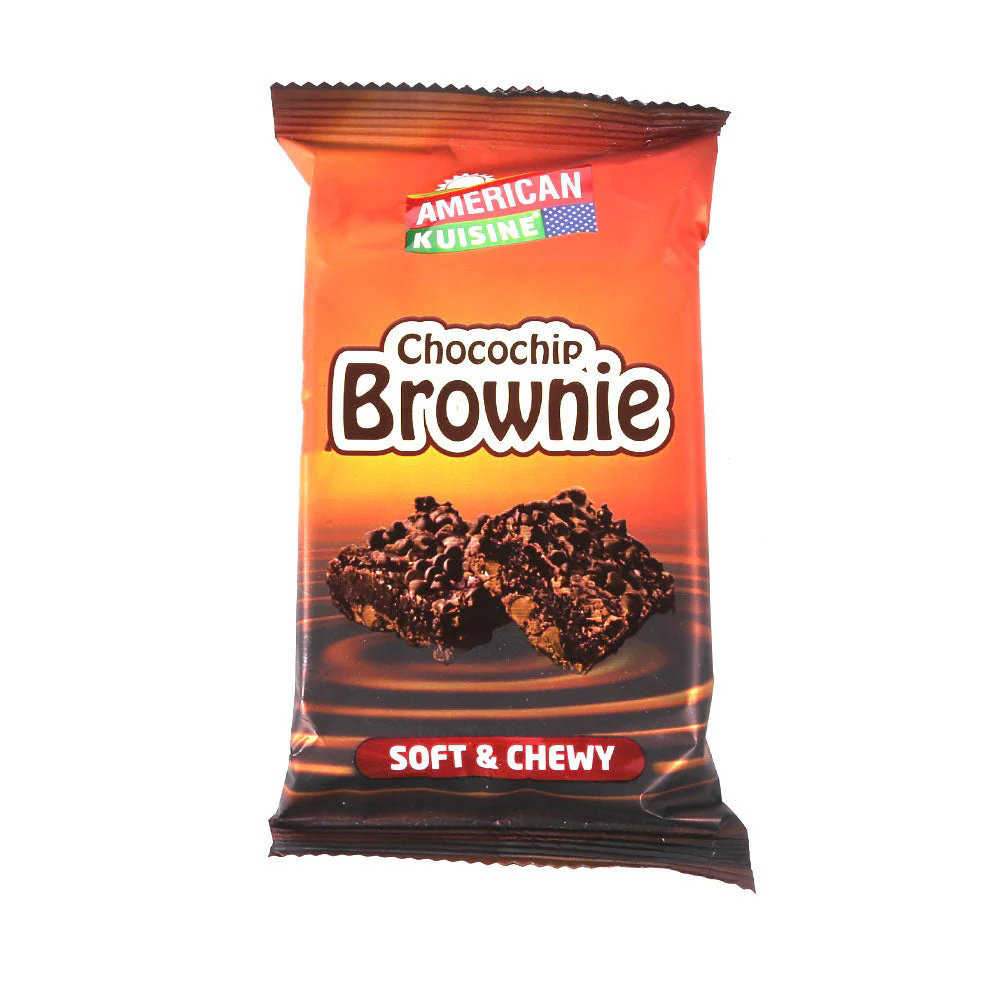 Picture of American Kuisine Chocochip Brownie Cake 30GM