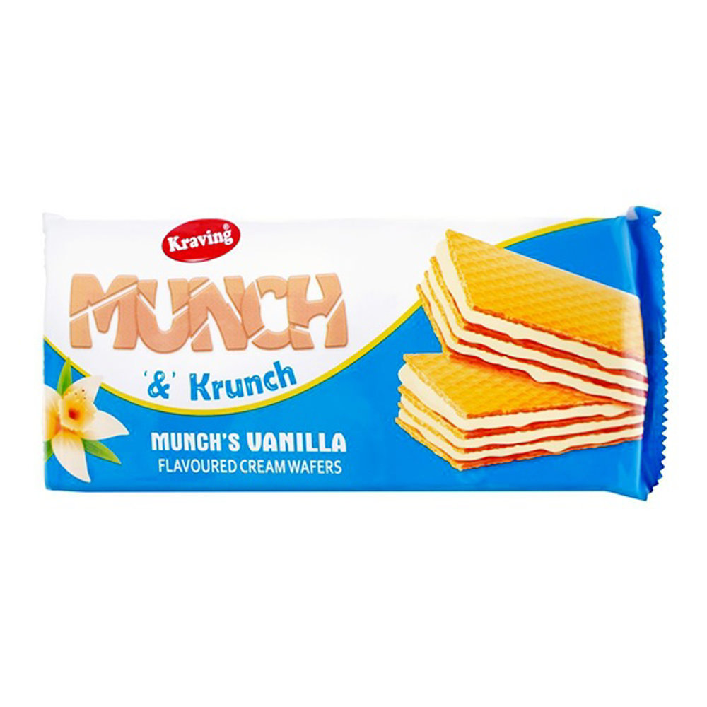 Picture of Kraving Munch & Krunch Vanilla Wafers 75GM