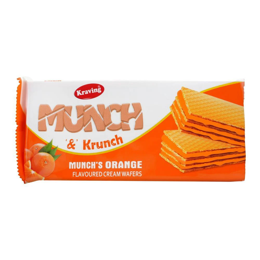 Picture of Kraving Munch & Krunch Orange Wafers 75GM