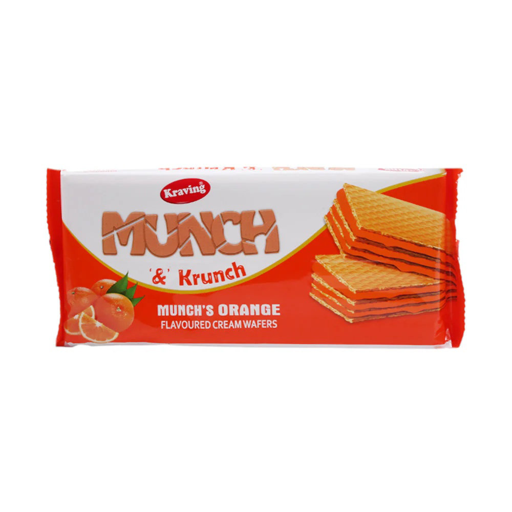Picture of Kraving Munch & Krunch Orange Wafers 150GM