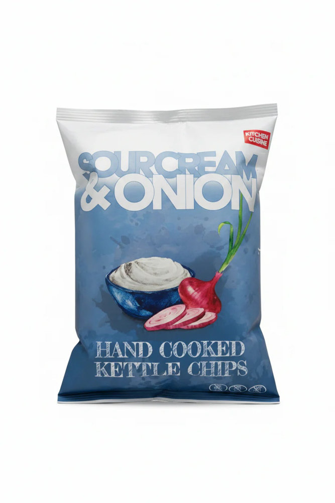 Picture of Kitchen Cuisine Sour Cream & Onion Chips 85GM