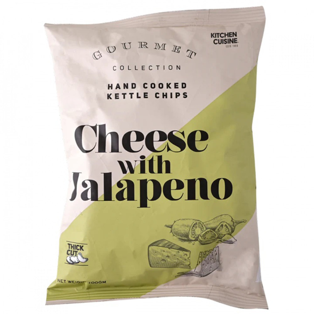 Picture of Kitchen Cuisine Cheese & Jalapeno Chips 85GM