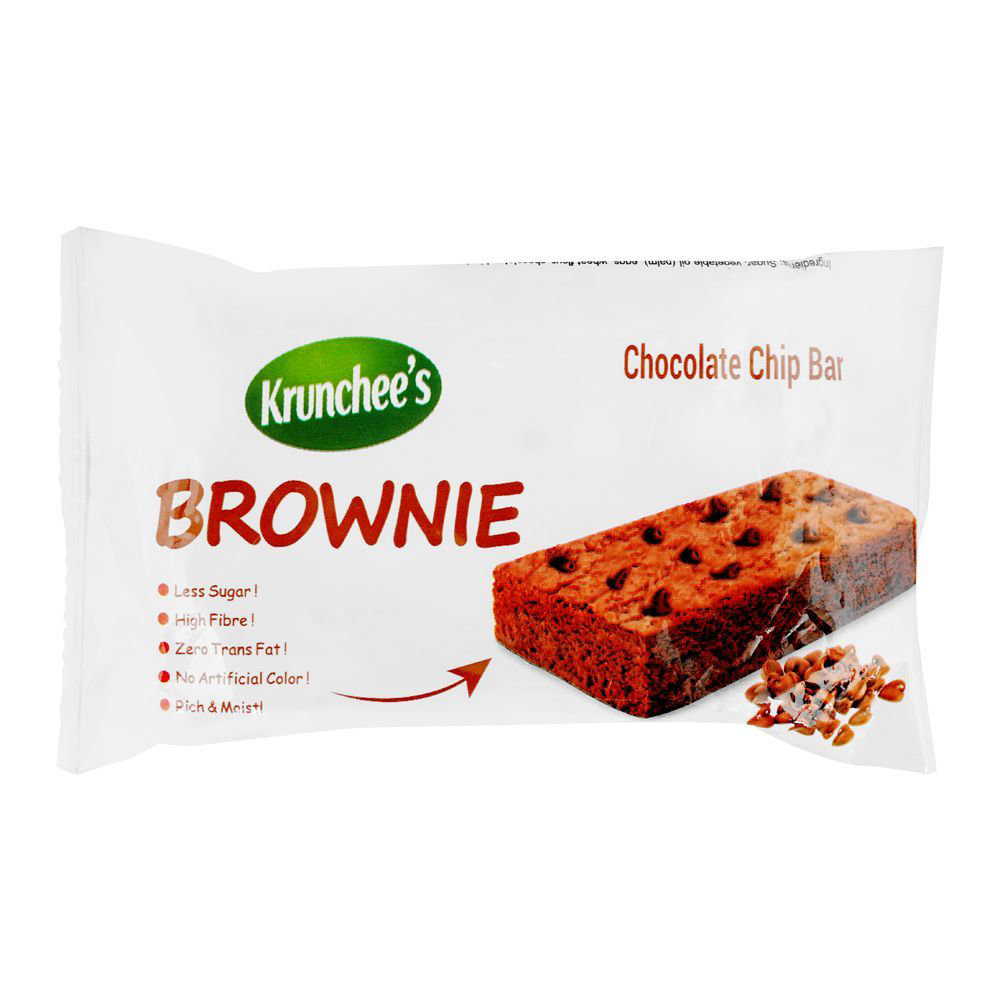 Picture of Krunchee's Chocolate Chip Brownie 30GM