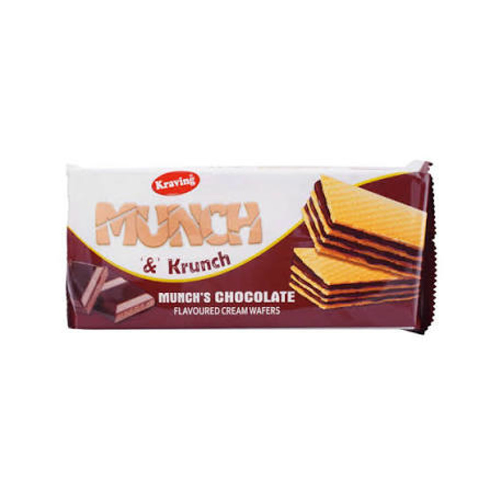 Picture of Kraving Munch & Krunch Chocolate Wafers 150GM