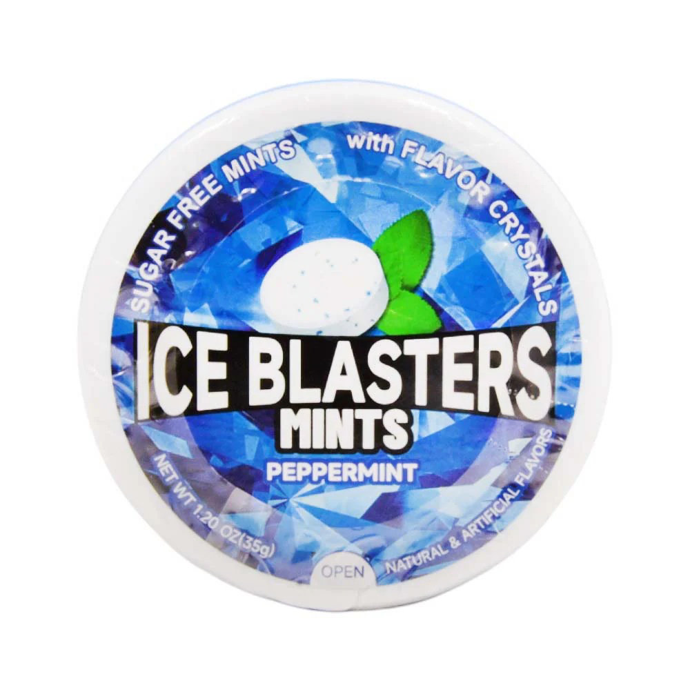 Picture of Bumble Bee Ice Blasters Peppermint Sugar Free Mints 35GM