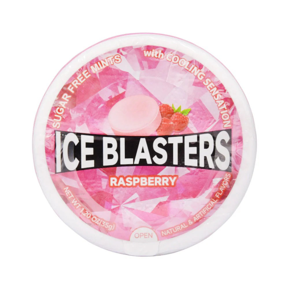 Picture of Bumble Bee Ice Blasters Raspberry Sugar Free Mints 35GM