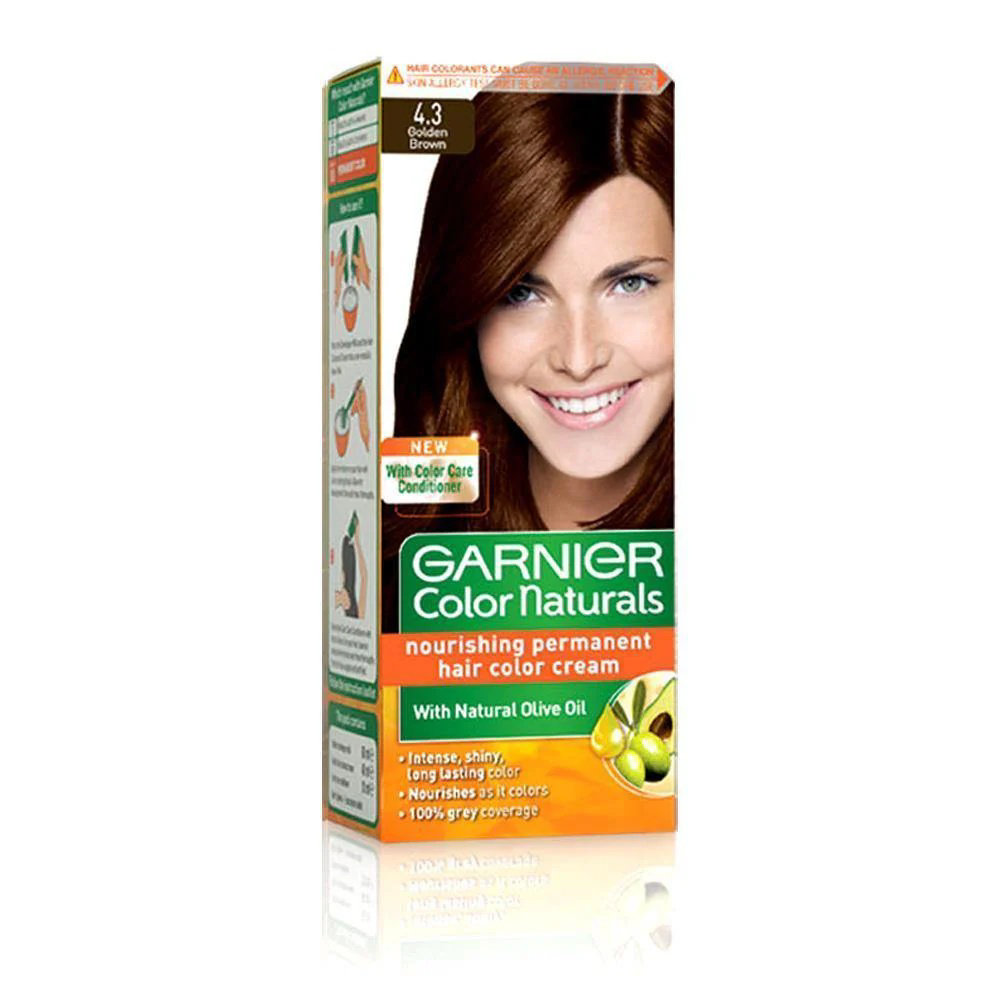 Picture of Garnier Hair Color Creme 4.3 Natural Golden Brown