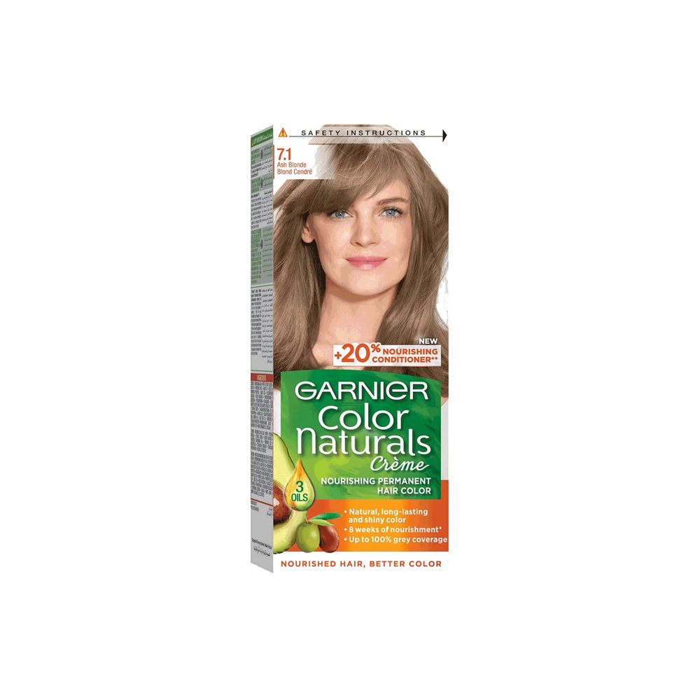 Picture of Garnier Hair Color Creme 7.1 Natural Ash Blond