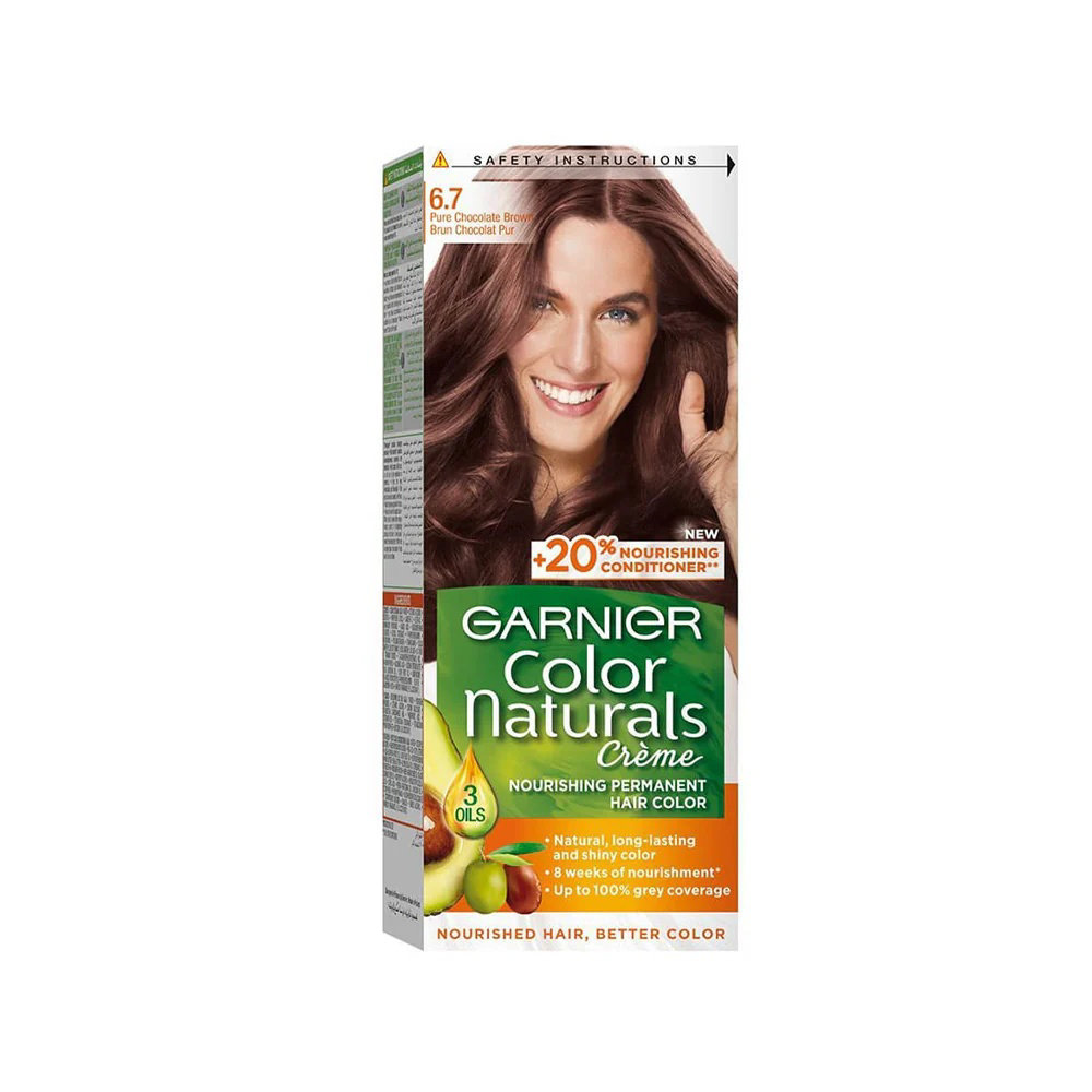 Picture of Garnier Hair Color Creme 6.7 Pure Chocolate Brown