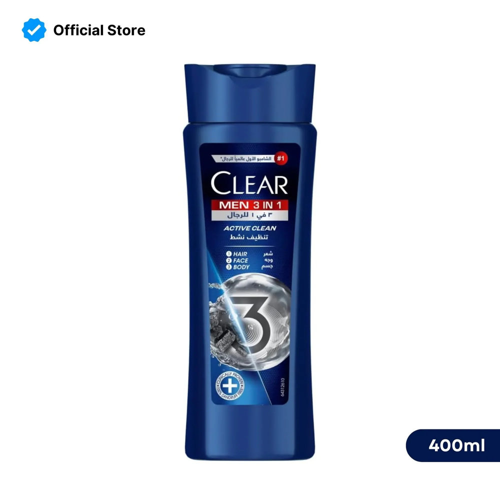 Picture of Clear Men Active Clean Shampoo 400ML