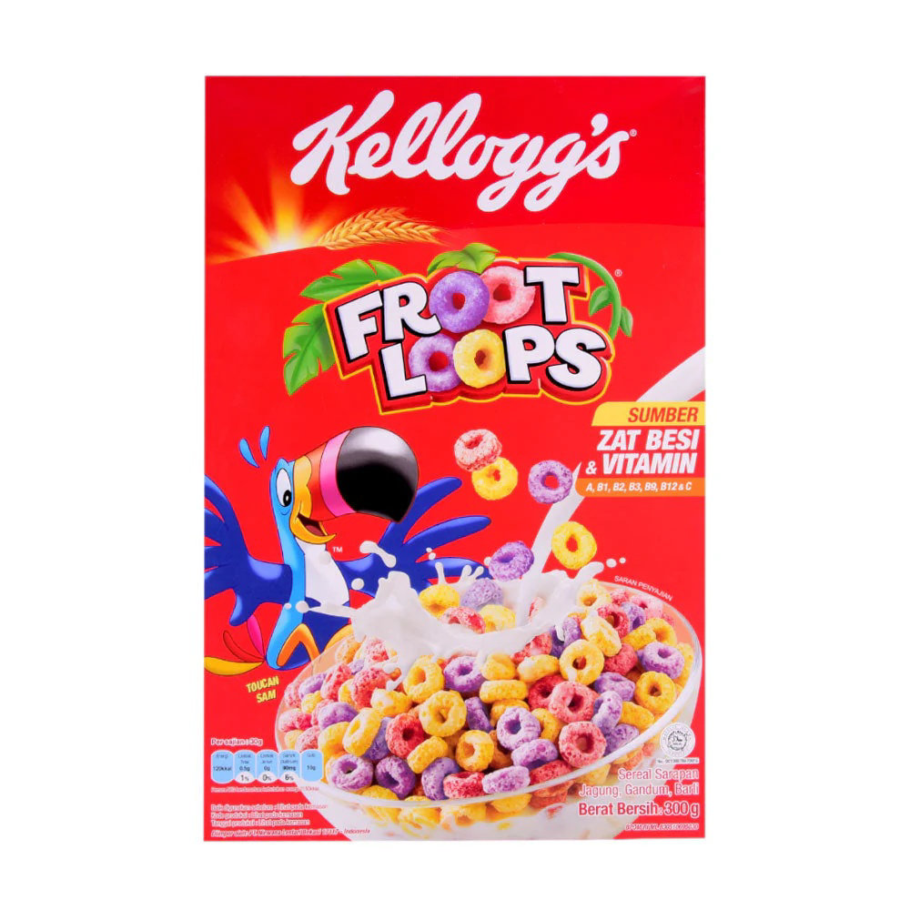Picture of Kellogg's Froot Loops 300GM