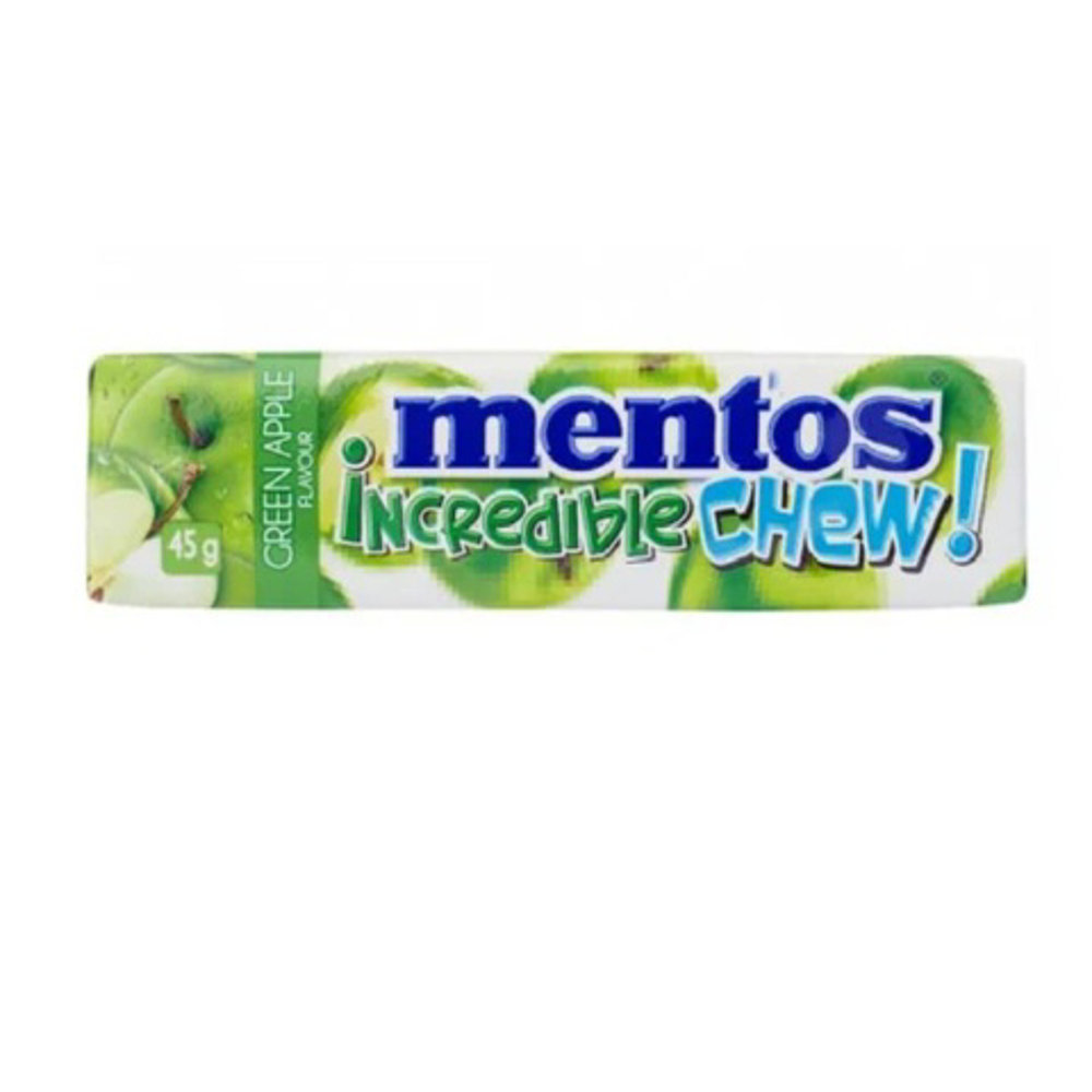 Picture of Mentos Chew Green Apple Candy 45GM