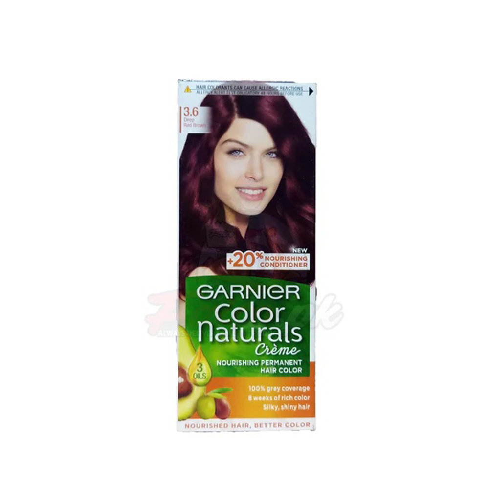 Picture of Garnier Hair Color Creme 3.6 Deep Red Brown