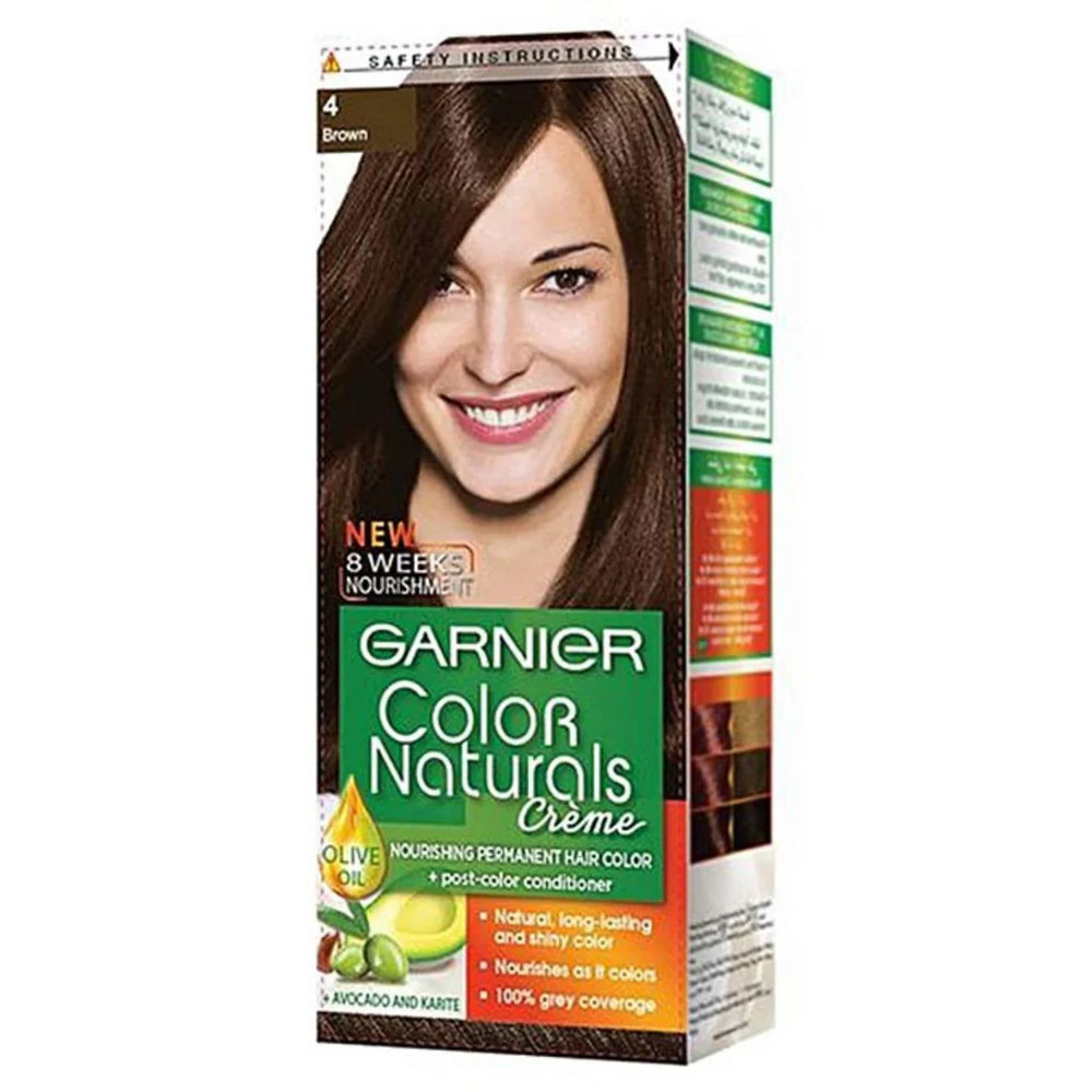 Picture of Garnier Hair Color Creme 4 Natural Brown