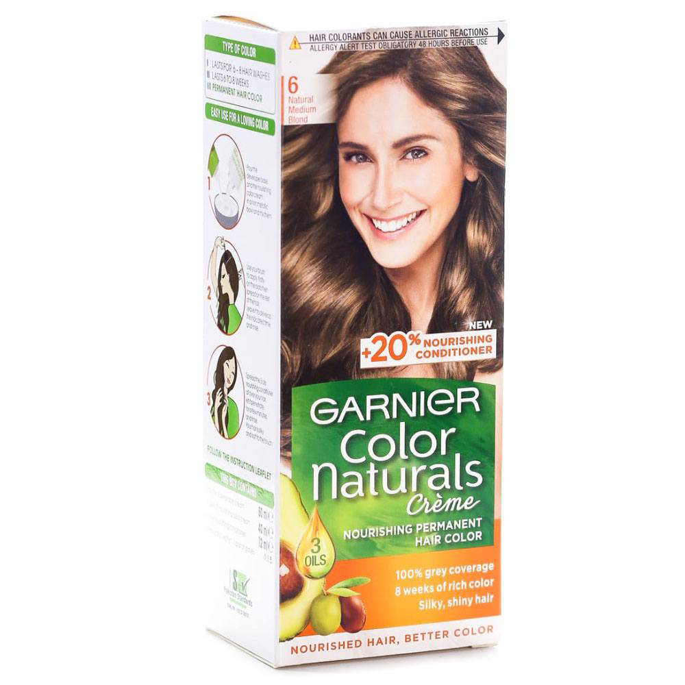 Picture of Garnier Hair Color Creme 6 Natural Medium Blond