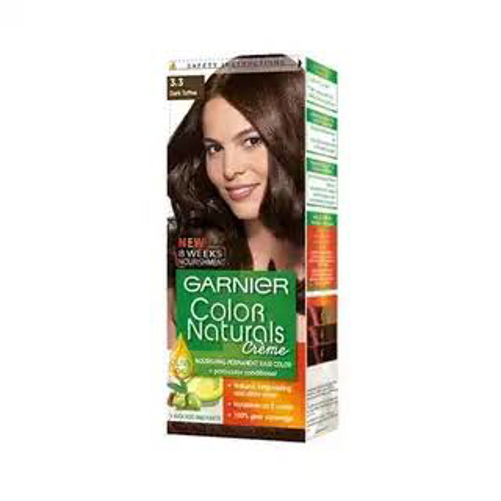 Picture of Garnier Hair Color Creme 4.15 Frosty Dark Mahogany