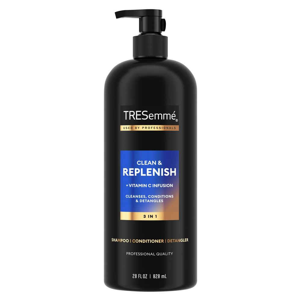 Picture of Tresemme Clean & Replenish 3in1 Shampoo+Conditioner+Detangler 828ML